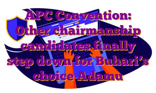 APC Convention: Other chairmanship candidates finally step down for Buhari’s choice Adamu