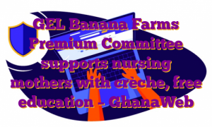 GEL Banana Farms Premium Committee supports nursing mothers with crèche, free education – GhanaWeb