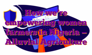 How we’re empowering women farmers in Nigeria — Alluvial Agriculture