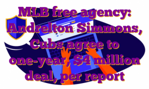 MLB free agency: Andrelton Simmons, Cubs agree to one-year, $4 million deal, per report