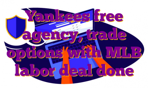 Yankees free agency, trade options with MLB labor deal done