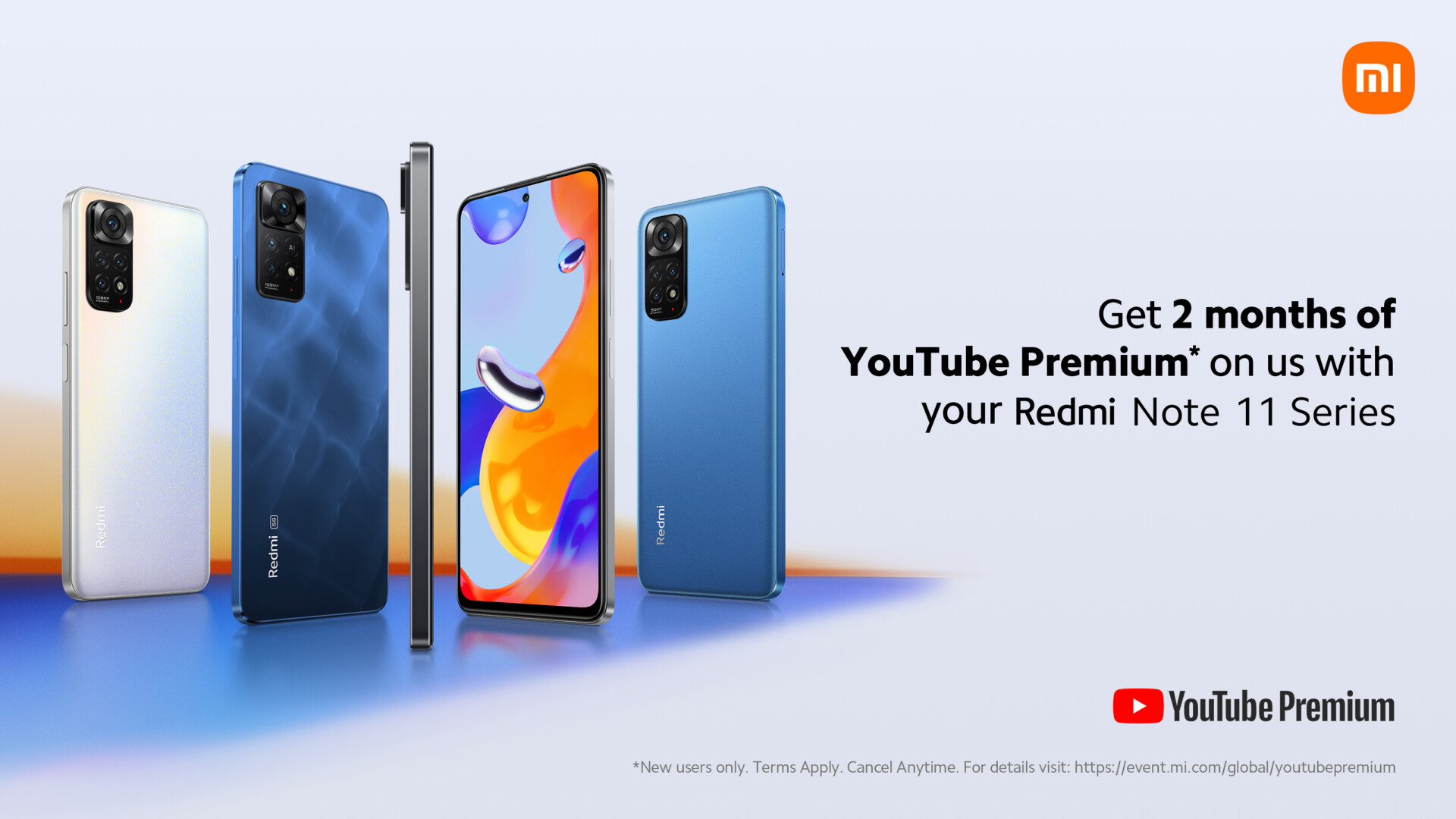 xiaomi redmi note 11 youtube premium