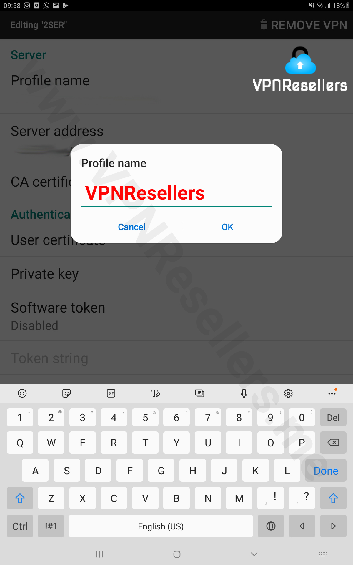 نصب OpenConnect برای اندروید