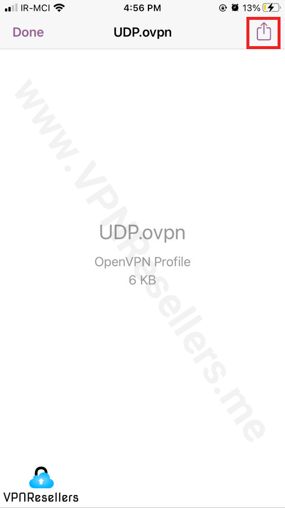 اوپن vpn برای iphone