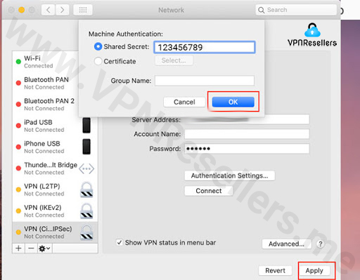 آموزش تنظیم و اجرای فیلتر شکن IPSec برای مک بوک