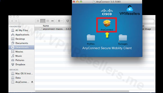 آموزش تنظیم وی پی ان سیسکو برای MacBook