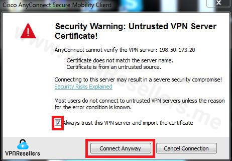 آموزش نصب VPN Cisco برای ویندوز