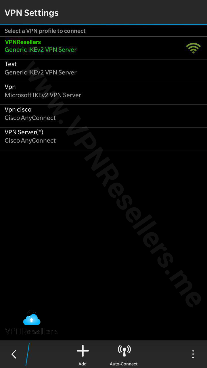 آموزش نصب و اجرای VPN IKEv۲ برای بلک بری