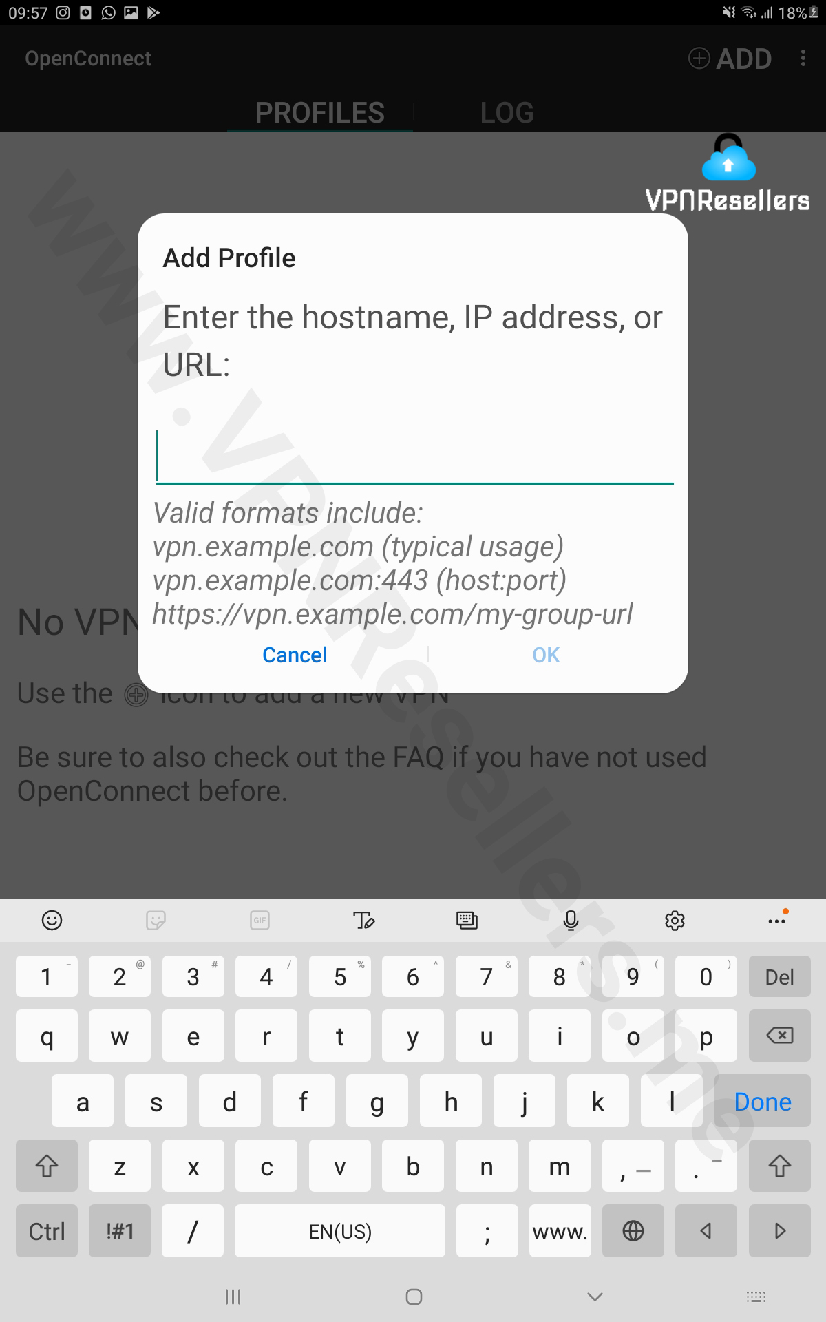 نصب و اجرای OpenConnect برای اندروید
