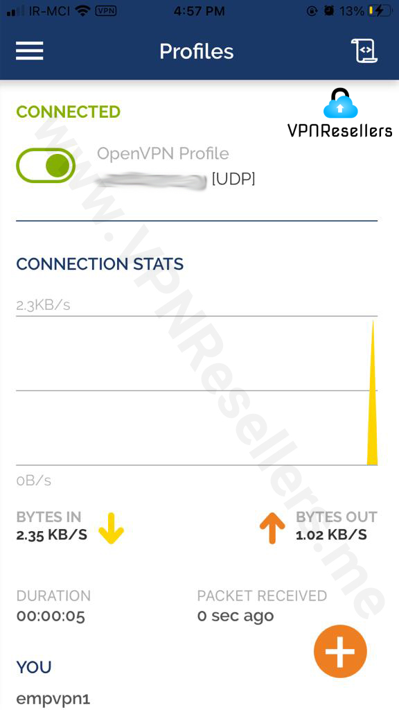 OpenVPN برای آیفون