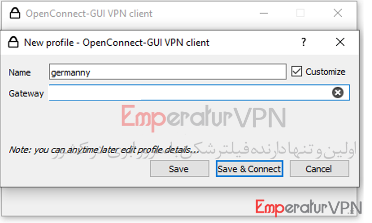 آمورش نصب Open Connect در ویندوز