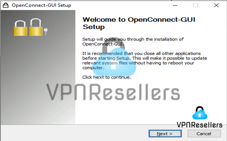 نصب Open connect در ویندوز